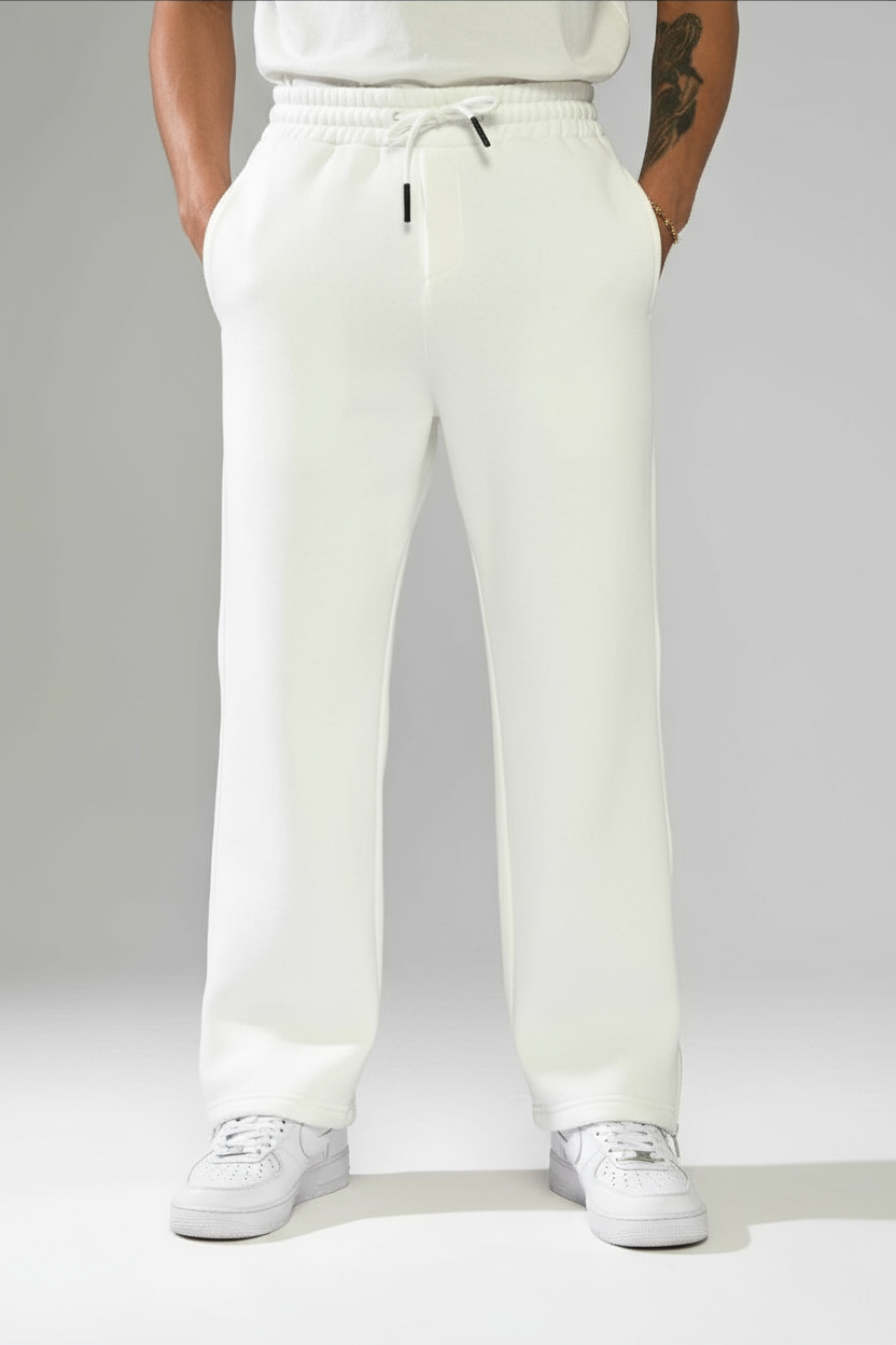 JOGGING BAGGY WHITE E03