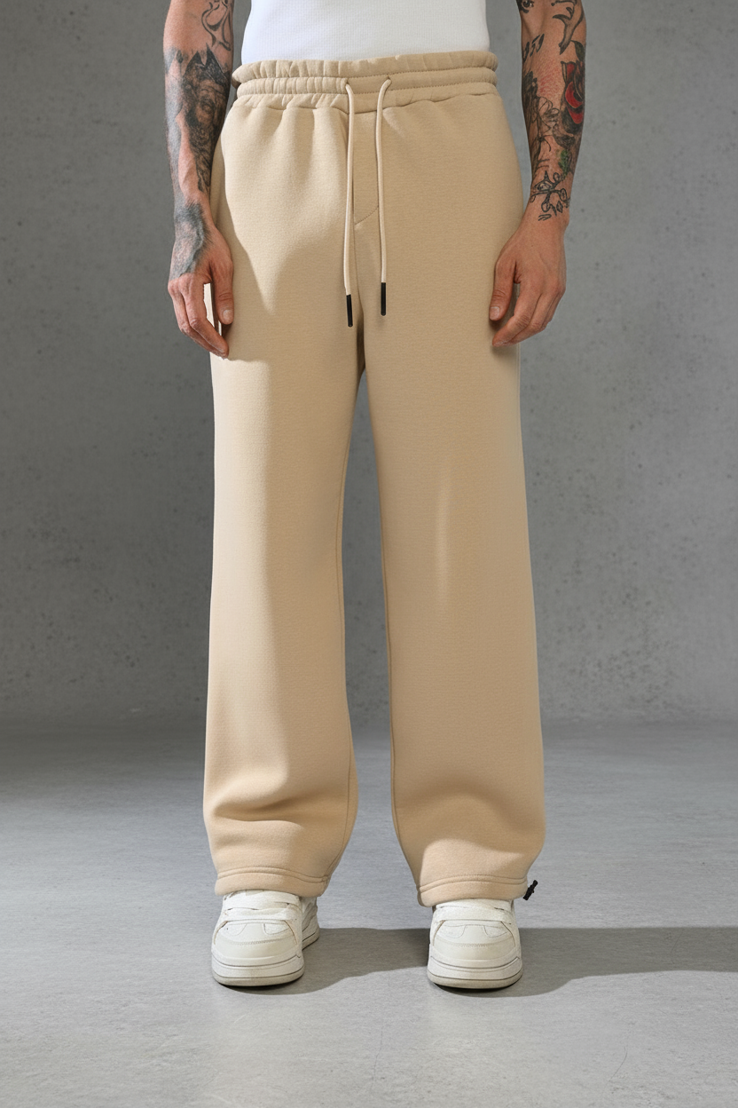 JOGGING BAGGY BEIGE E01