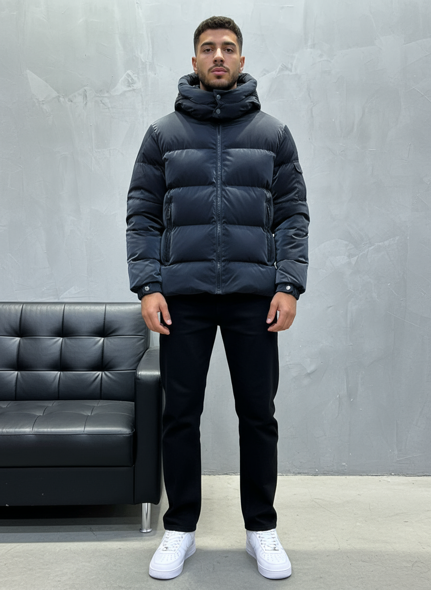 PUFFER JACKET BLACK 1021