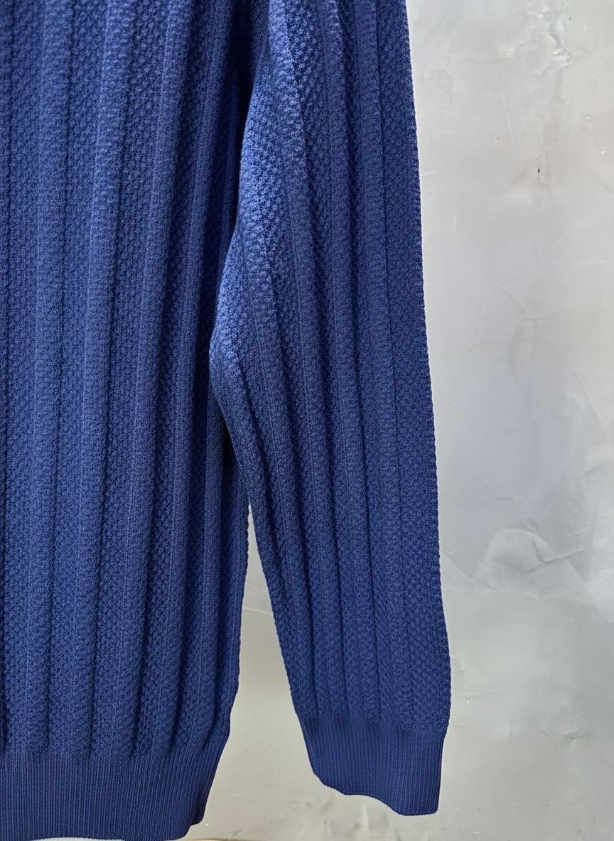 POLO TRICOTE BLUE 5124