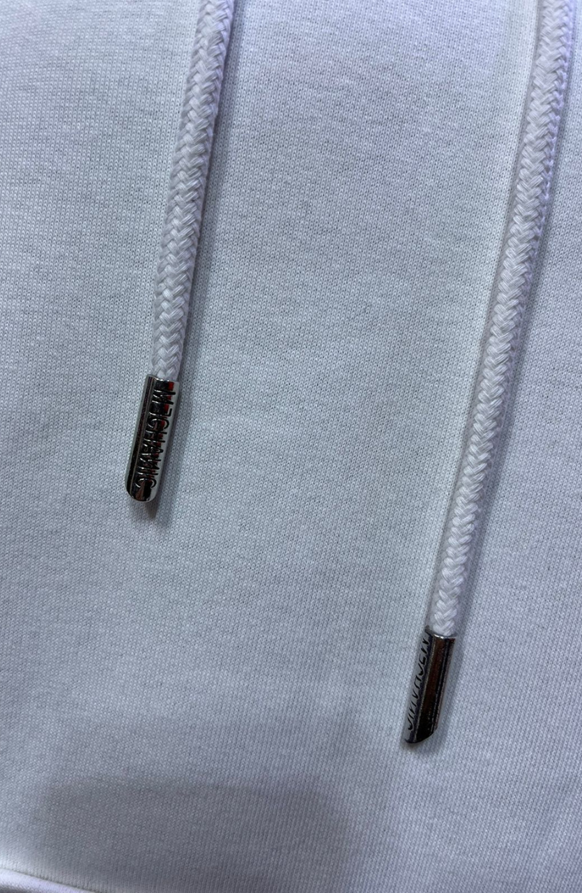 HOODIE MECANIC WHITE MCH39