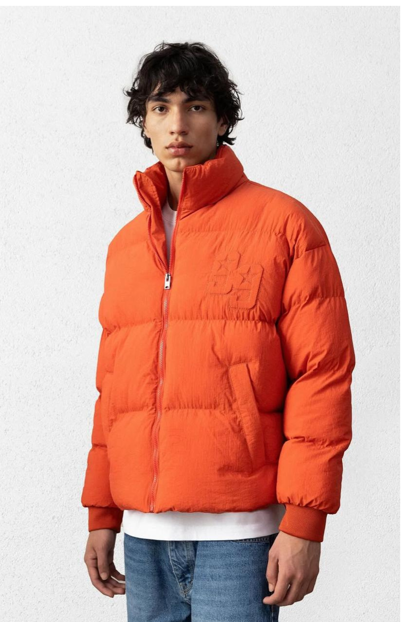 PUFER JACKET SIMPLE ORANGE 3997