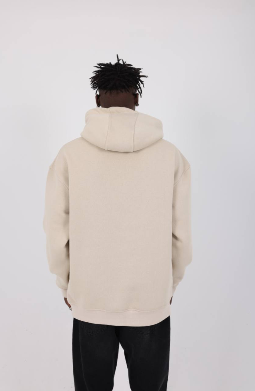 HOODIE MECANIC BEIGE MCH100