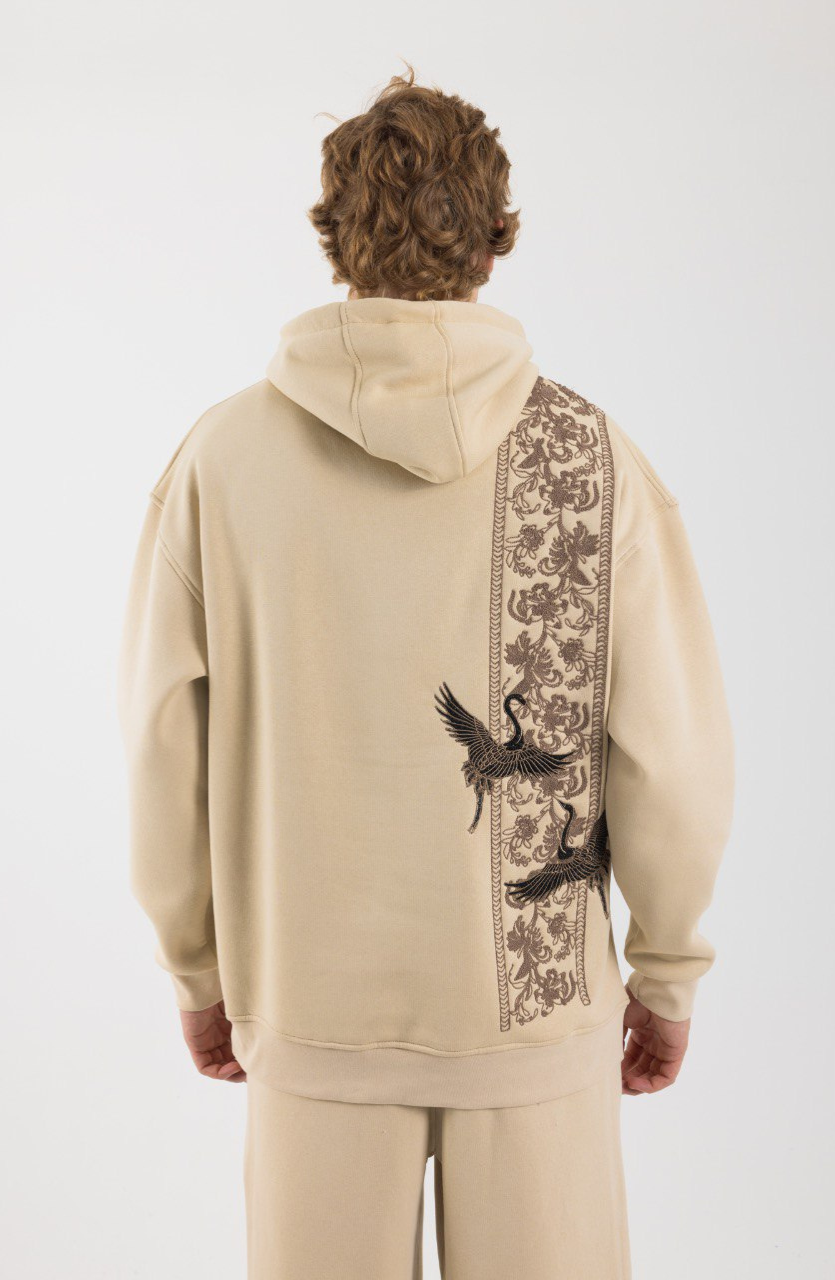 HOODIE MECANIC BEIGE MCH39