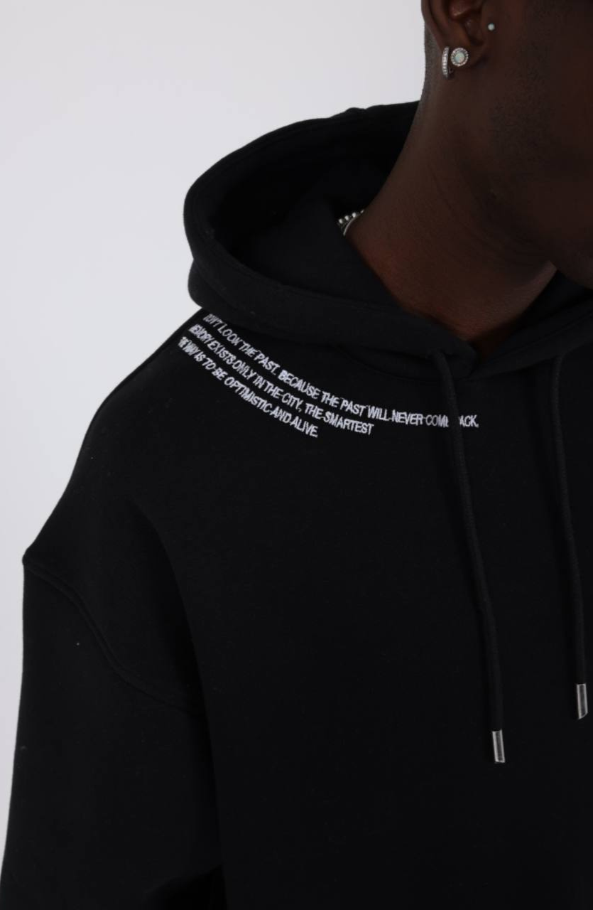 HOODIE MECANIC BLACK MCH83