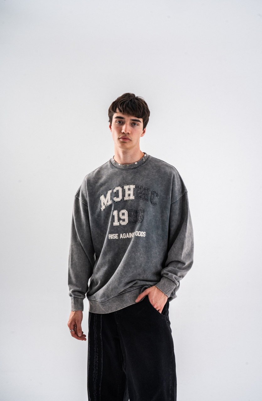 SWEAT MECANIC GREY MCH33