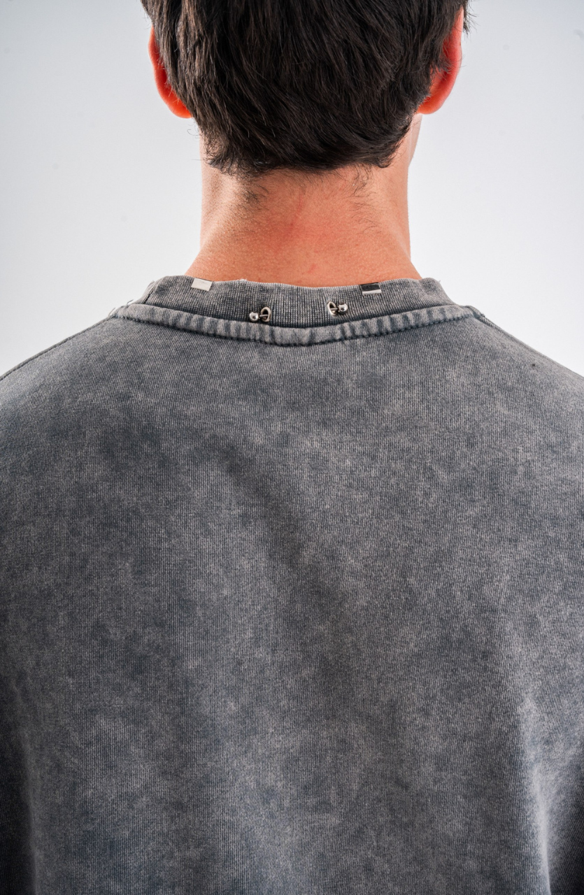SWEAT MECANIC GREY MCH33