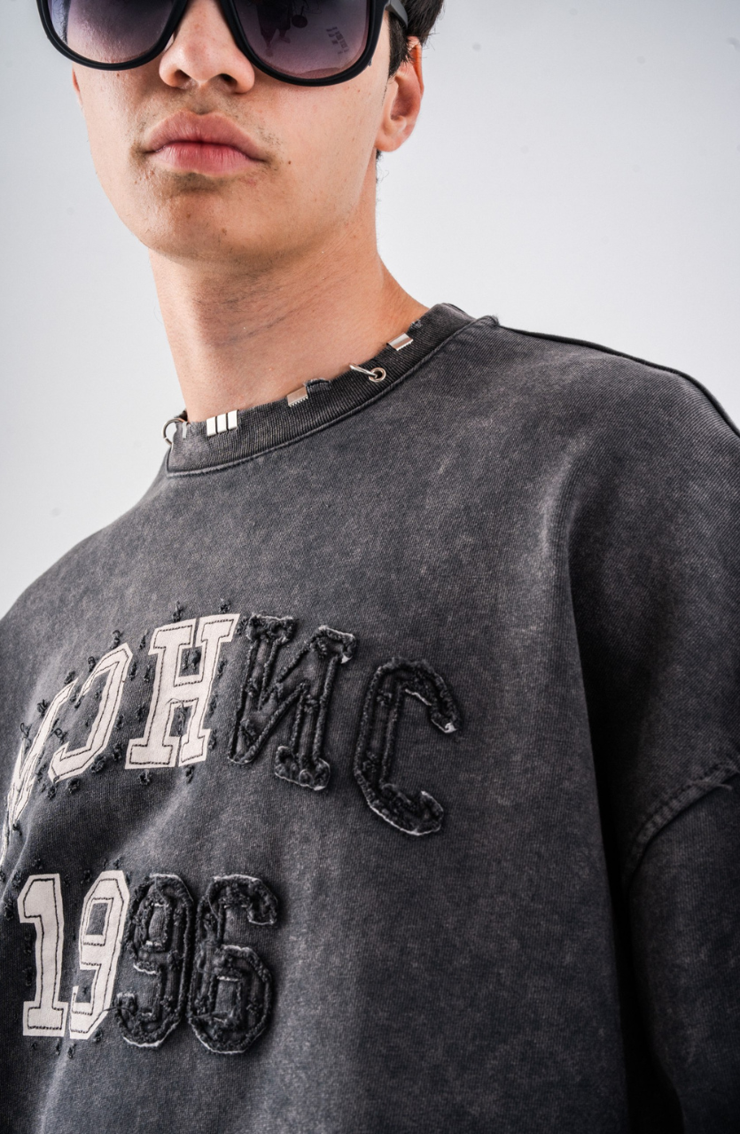 SWEAT MECANIC GREY MCH33