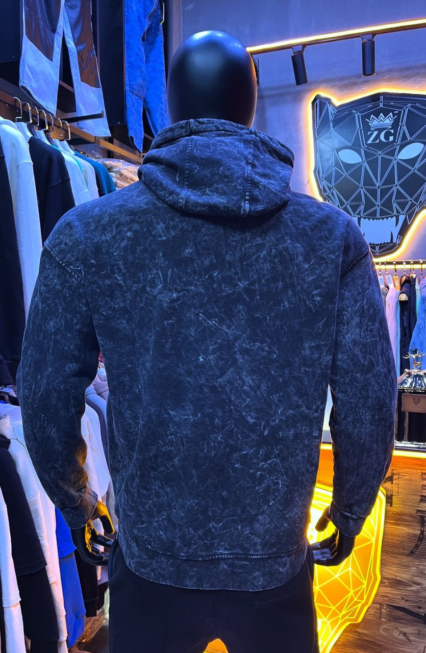 HOODIE MECANIC BLACK MCH056