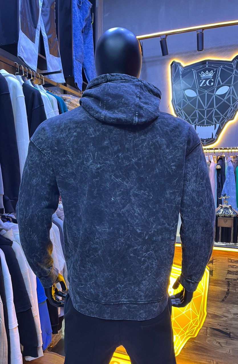 HOODIE MECANIC BLACK MCH056