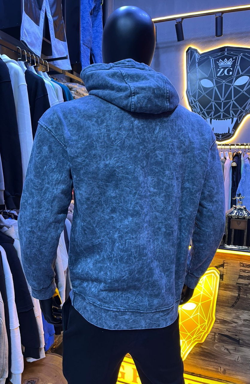 HOODIE MECANIC GREY MCH056