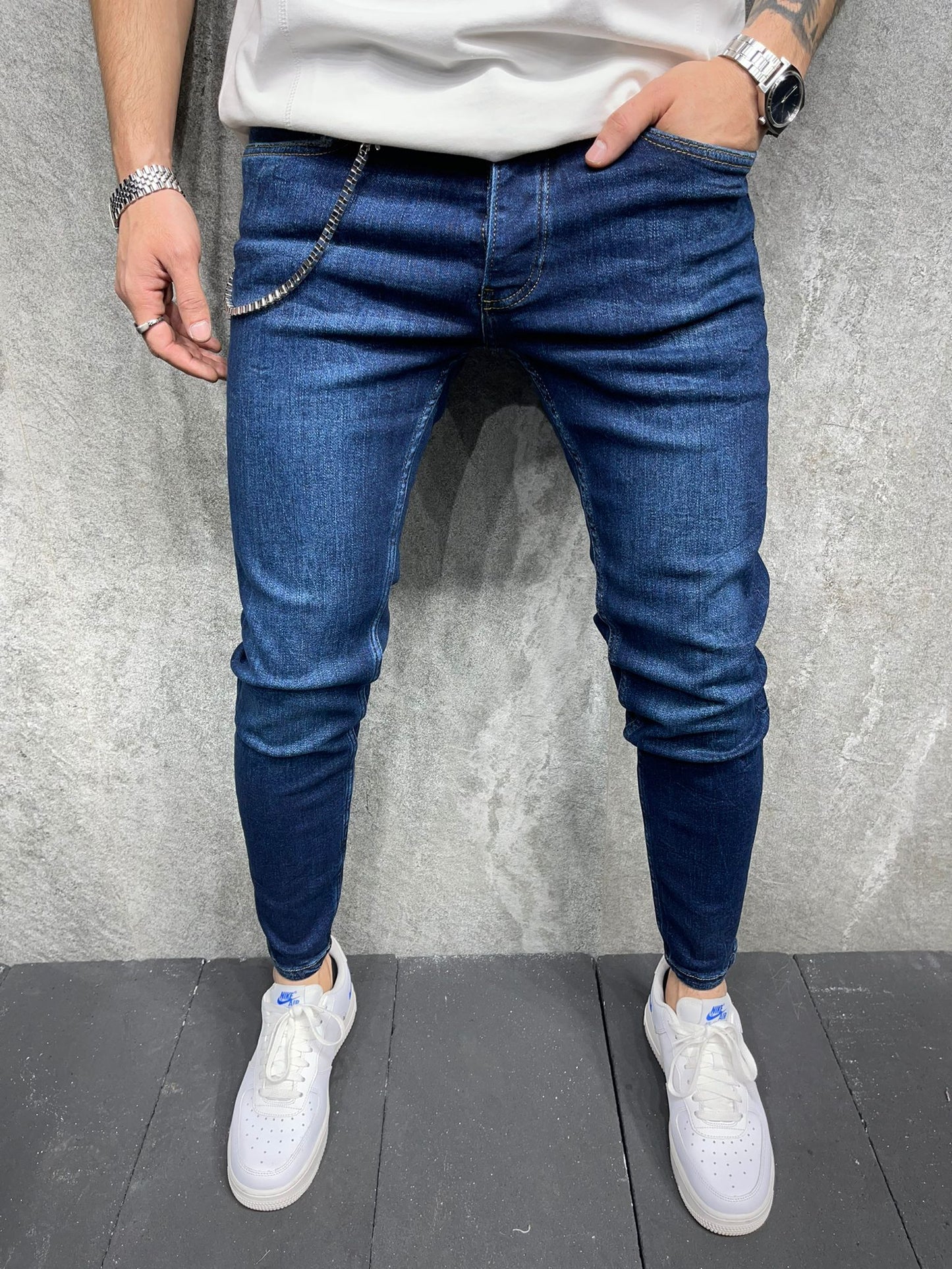 JEANS SIMPLE BLUE 6714-1