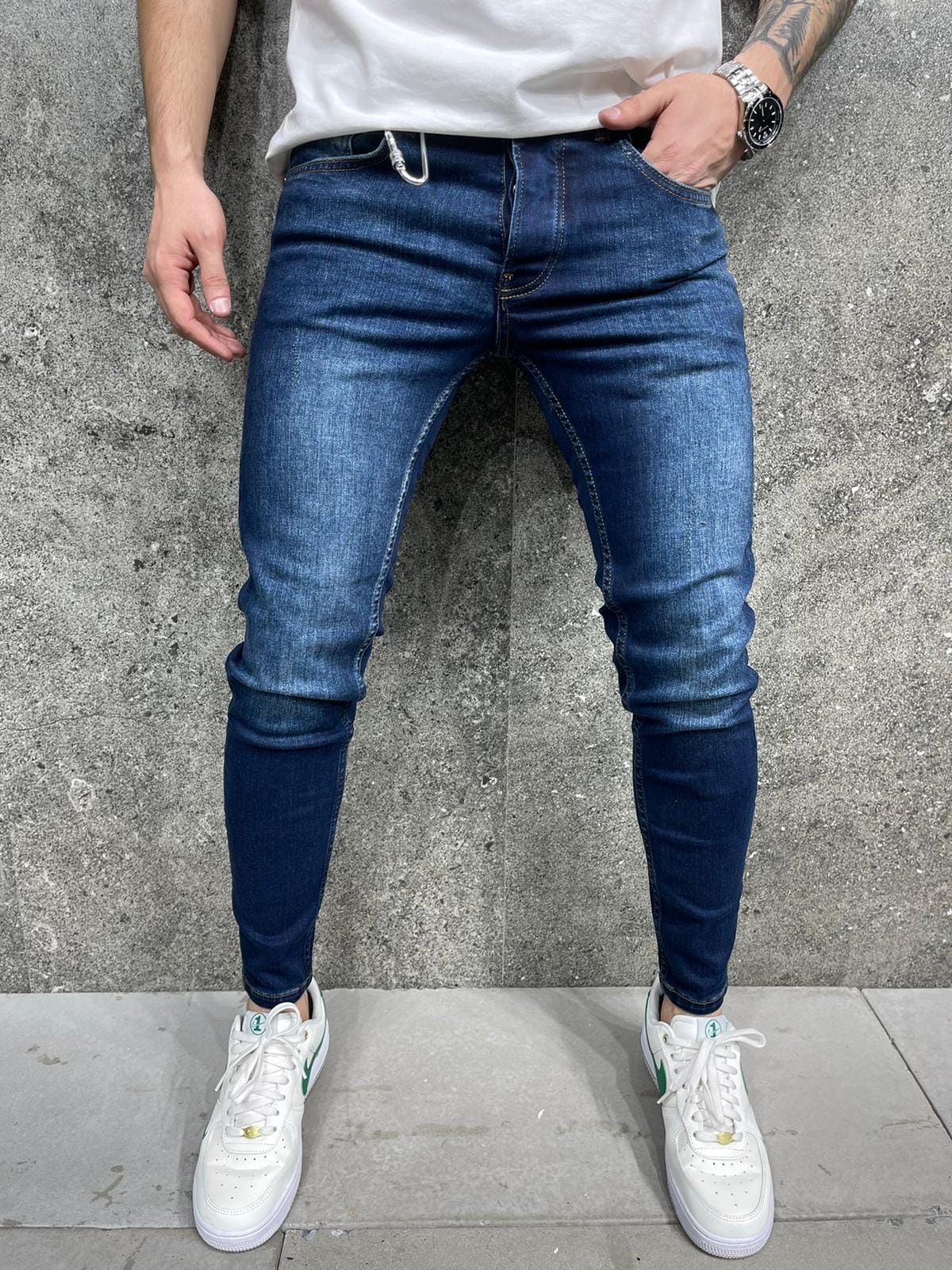 JEANS BLUE SIMPLE B7877/K900