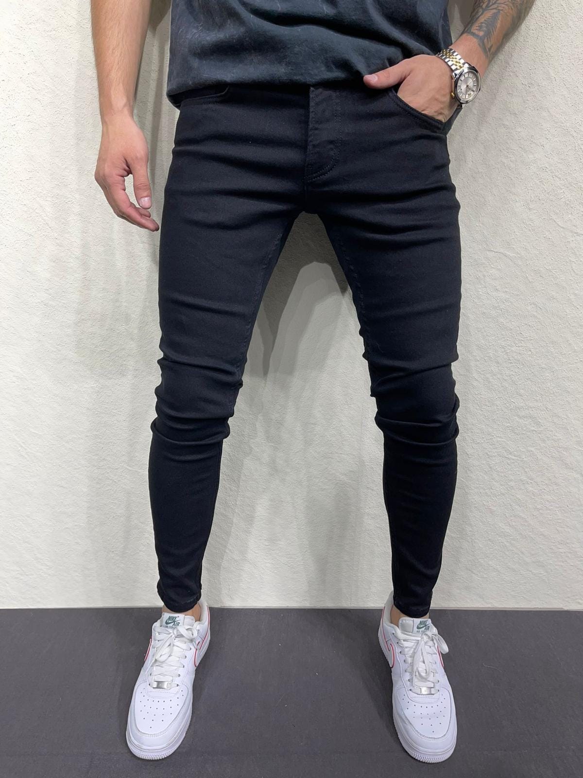 JEANS BLACK B7510/100