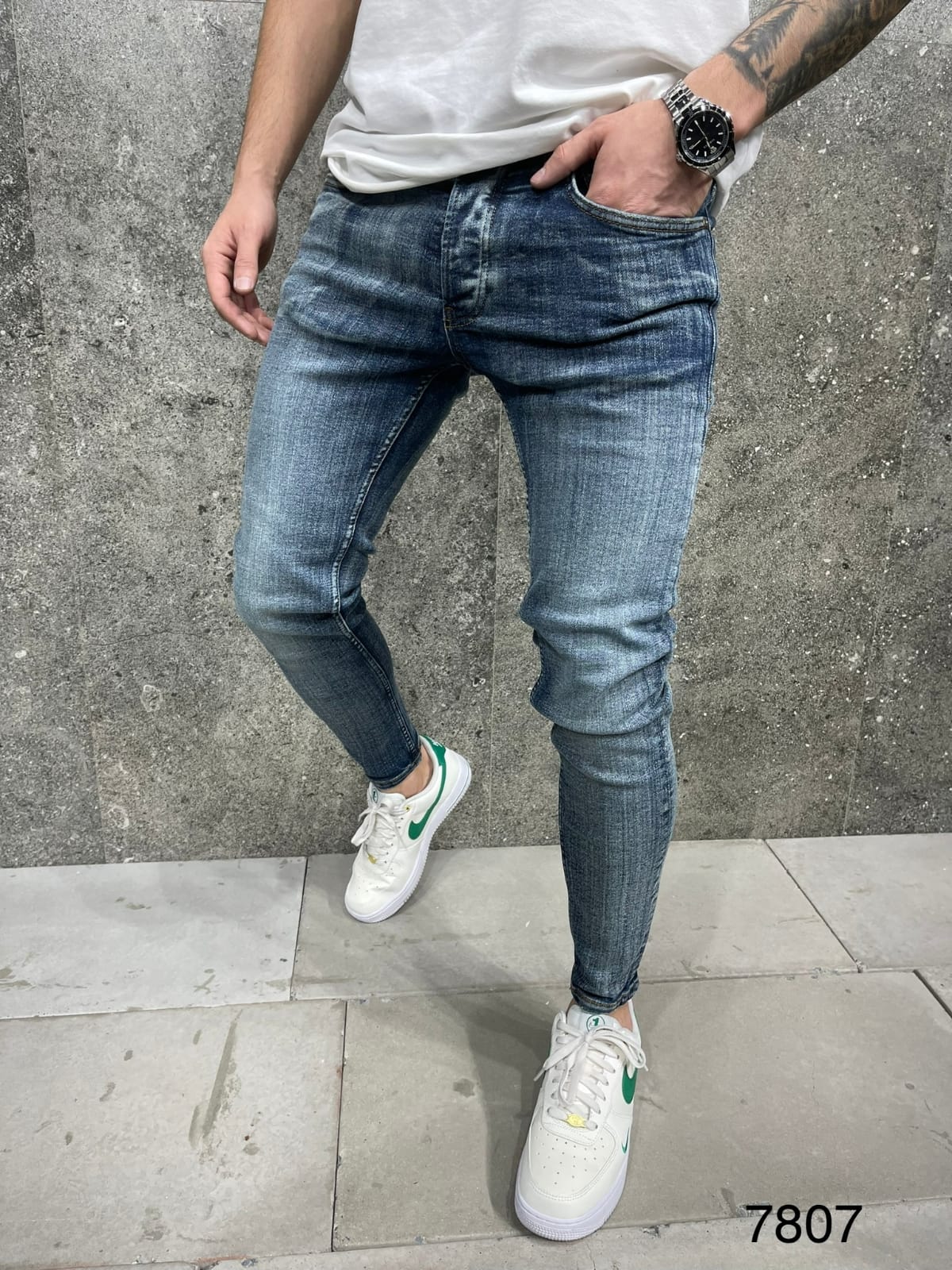 JEANS BLUE B7807/K900