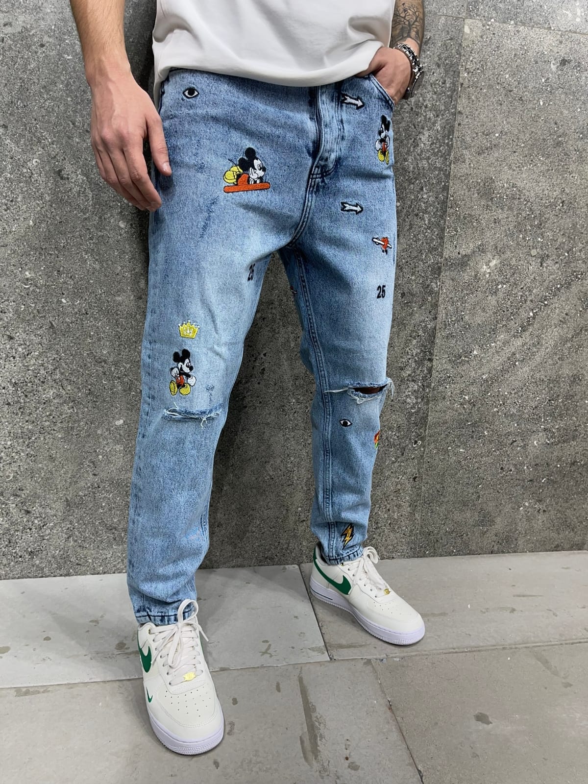 JEANS BLUE BOYFREND B7753