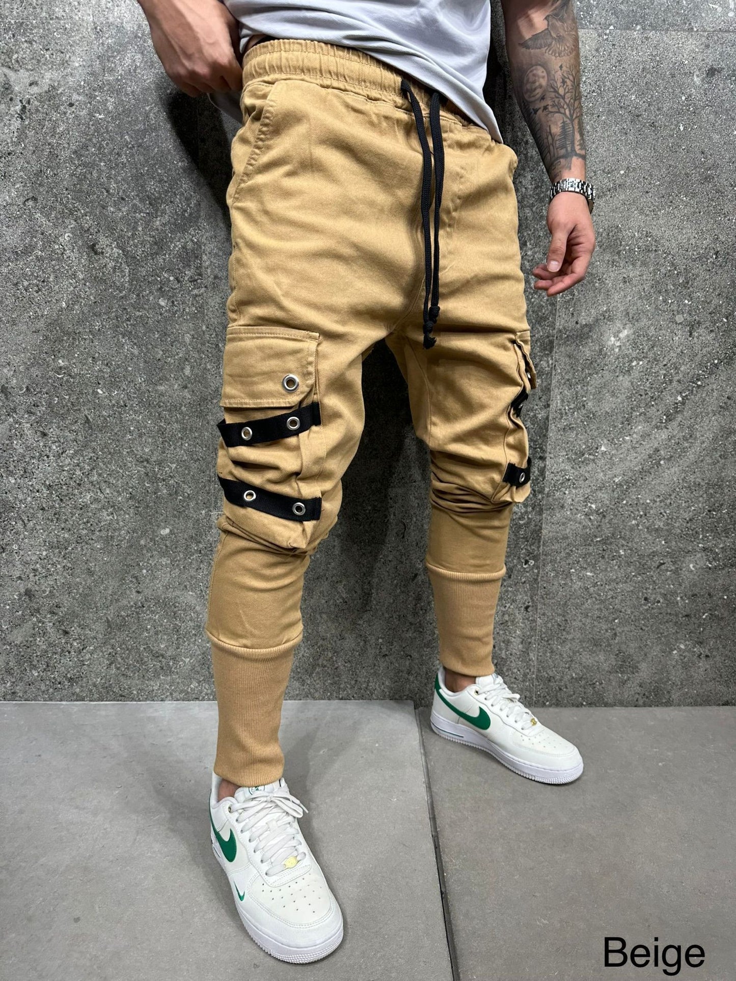 JEANS CARGO BEIGE ES 3059 - ZG PREMIUM