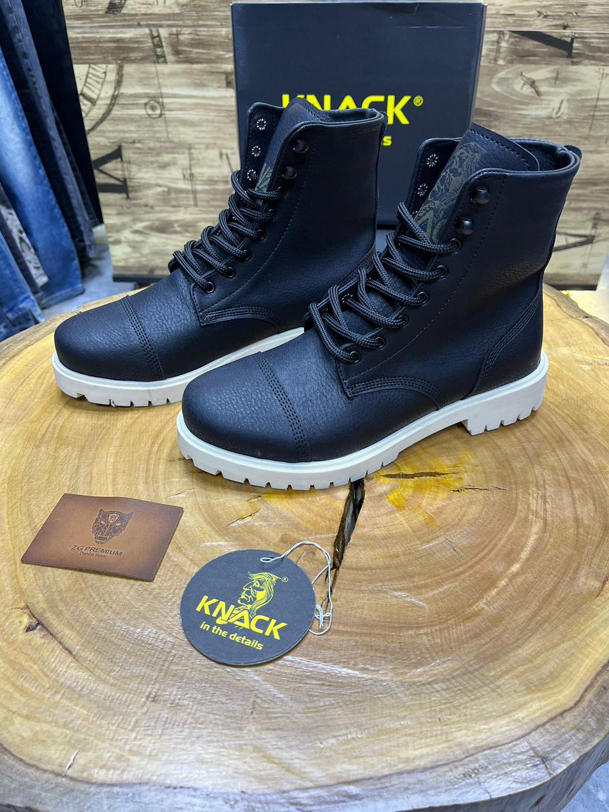 KNACK BOOTS BLACK 022