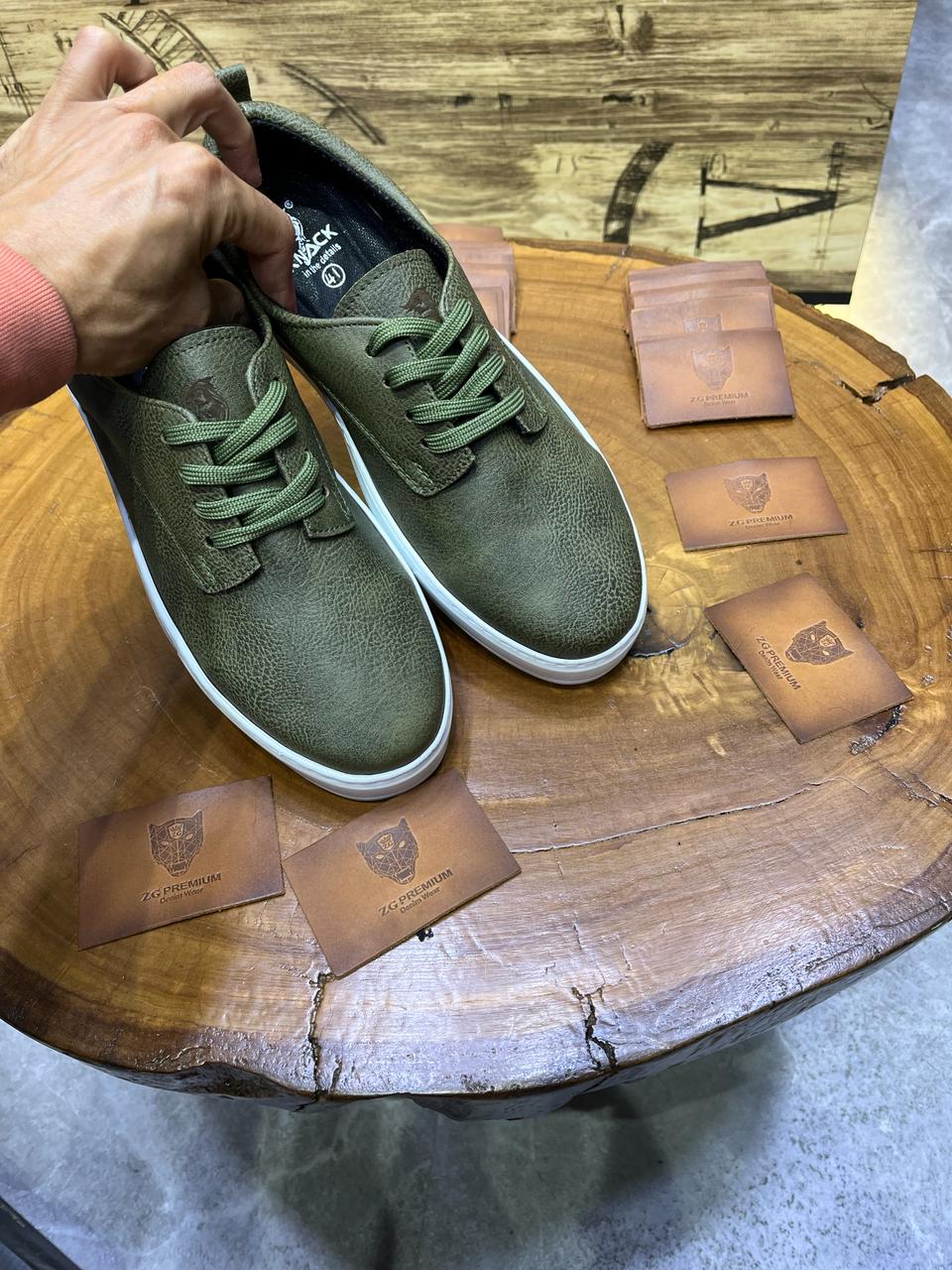 SNACK SNEAKERS GREEN