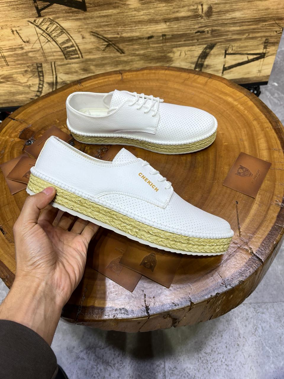 CHEKICH SNEAKERS WHITE CH117