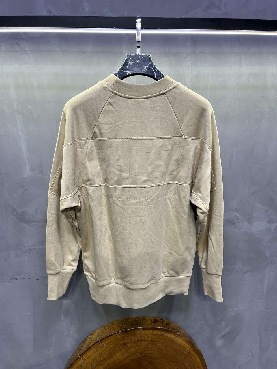 SEAWT OVER SIZE BEIGE 6201