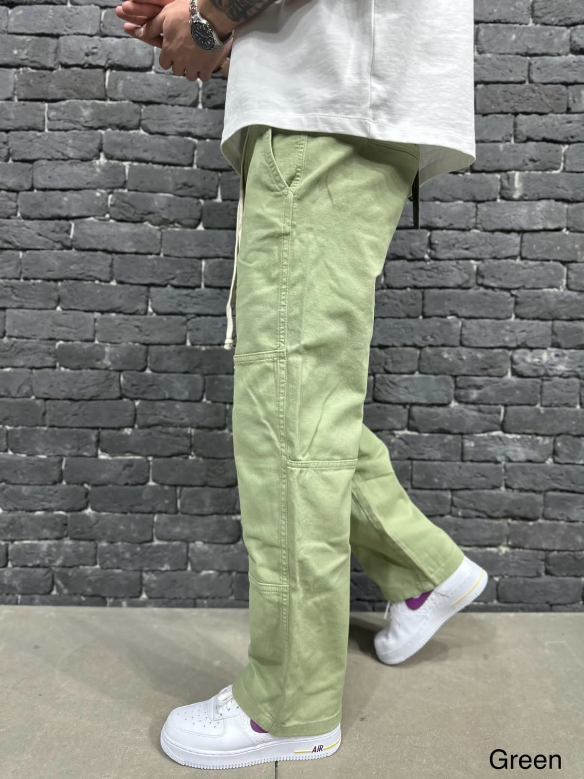 PANTALON BAGGY GREEN ES 3089 - ZG PREMIUM