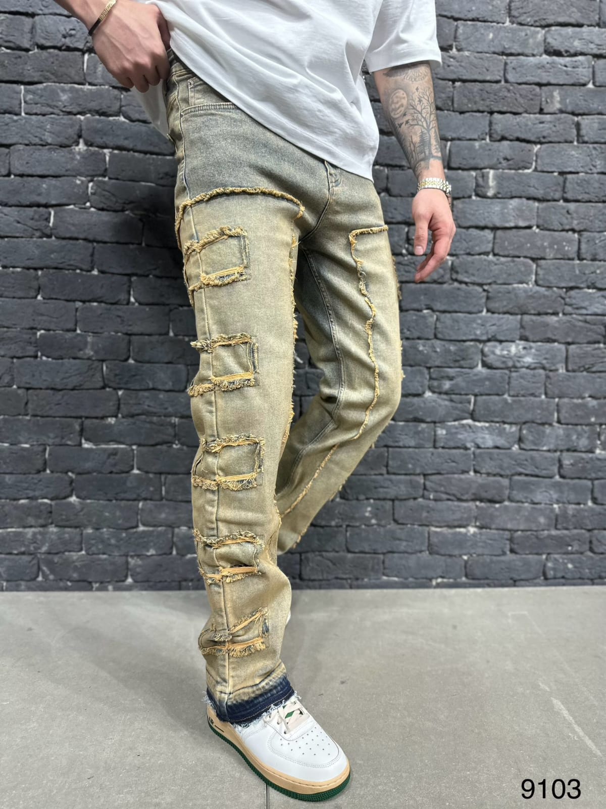JEANS BAGGY MINT B9103 - ZG PREMIUM