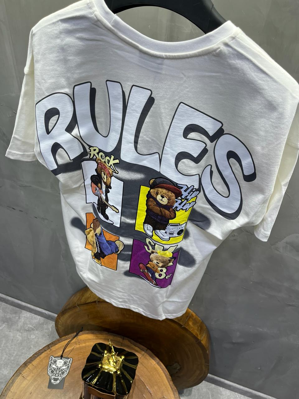 T-SHIRT OVERSIZE WHITE 013