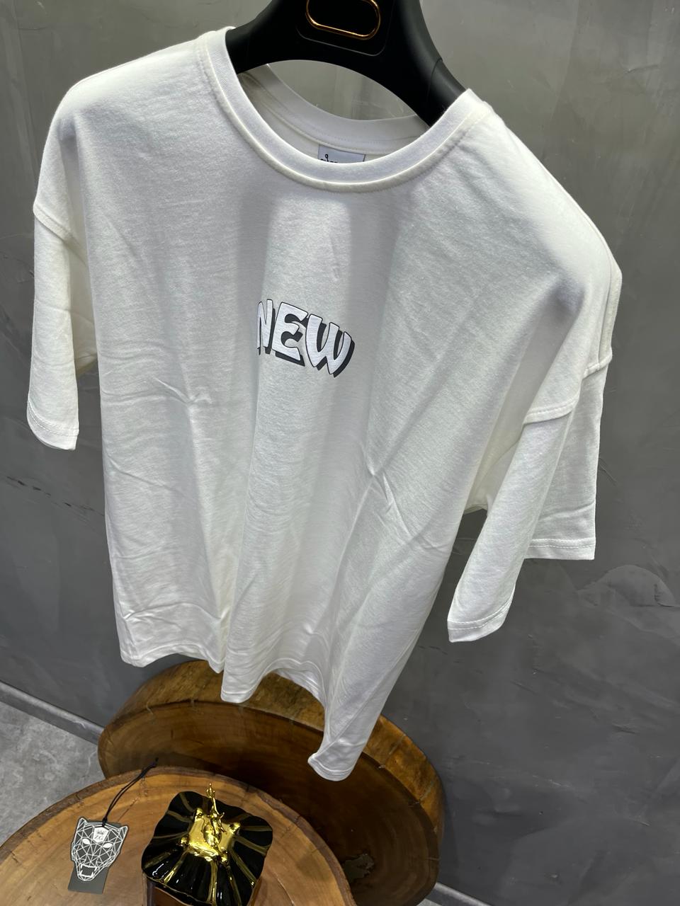 T-SHIRT OVERSIZE WHITE 013