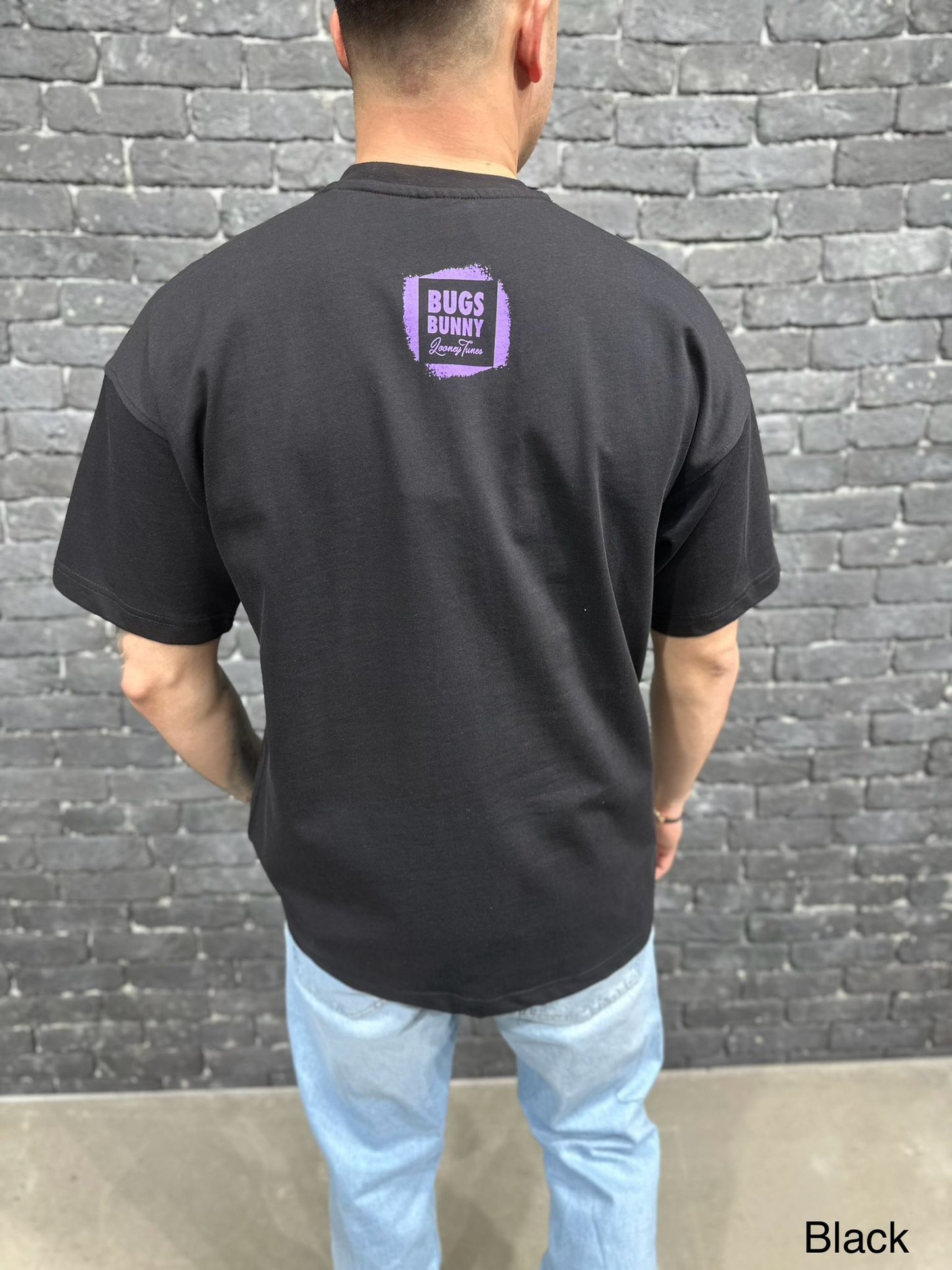 T - SHIRT OVERSIZE BLACK BRS014 - ZG PREMIUM