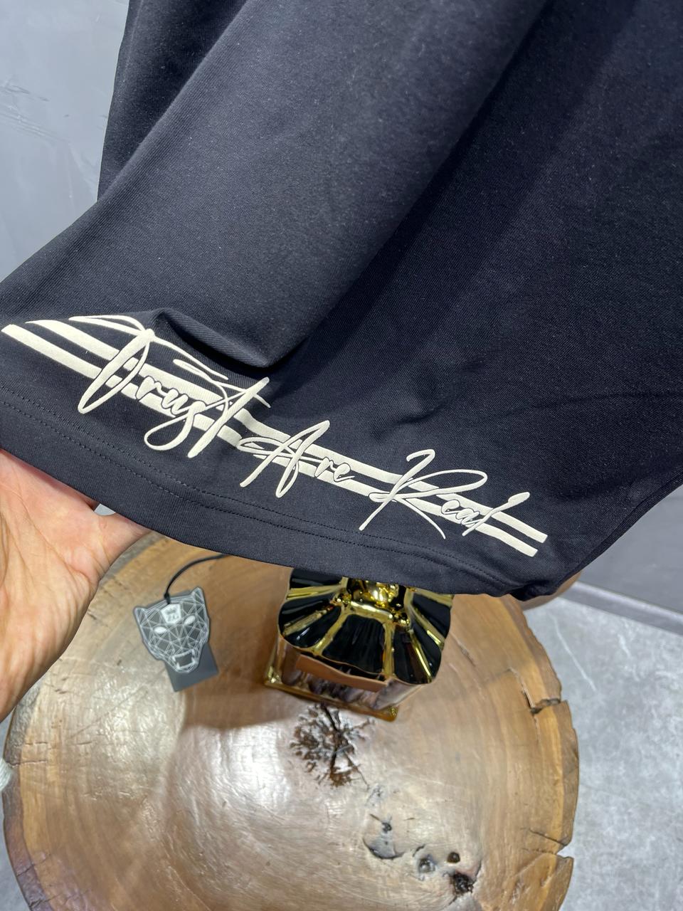 T-SHIRT OVERSIZE BLACK BRS015