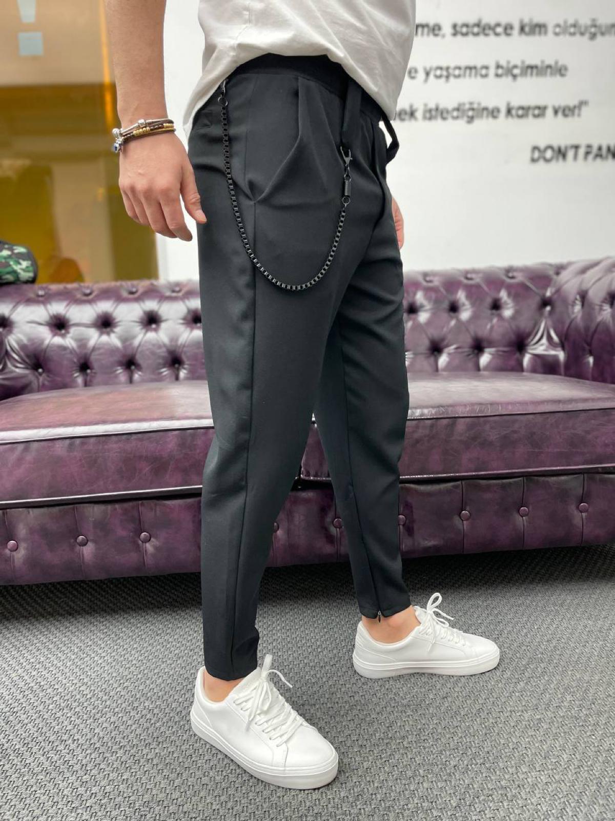 PANTALON DONT PANICK BLACK 100