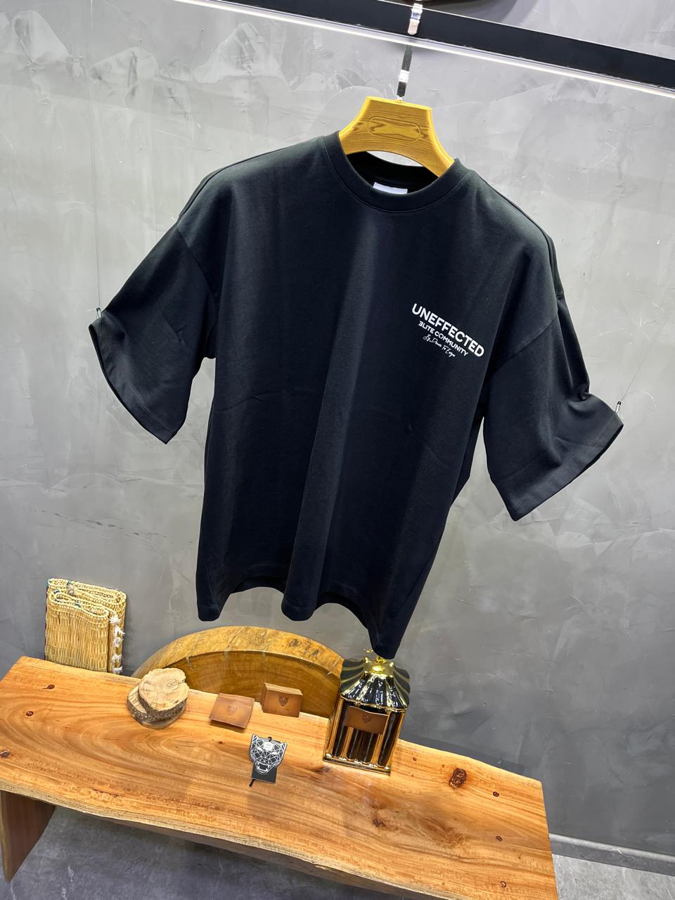 T-SHIRT OVERSIZE BLACK UN114