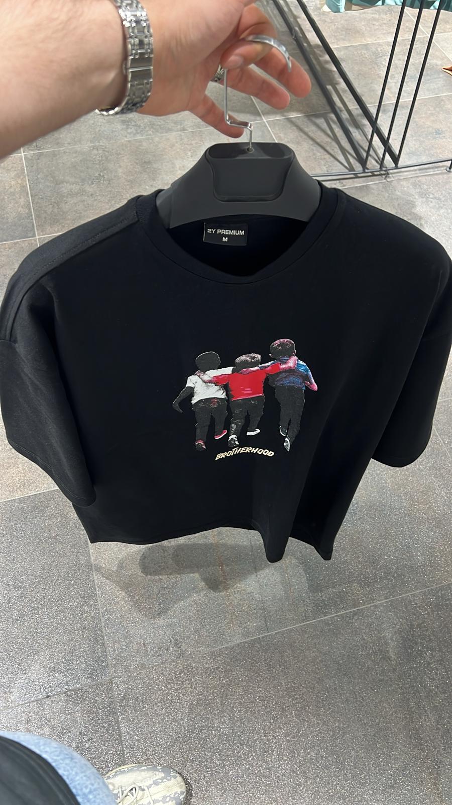 T-SHIRT OVERSIZE BLACK AJ6415