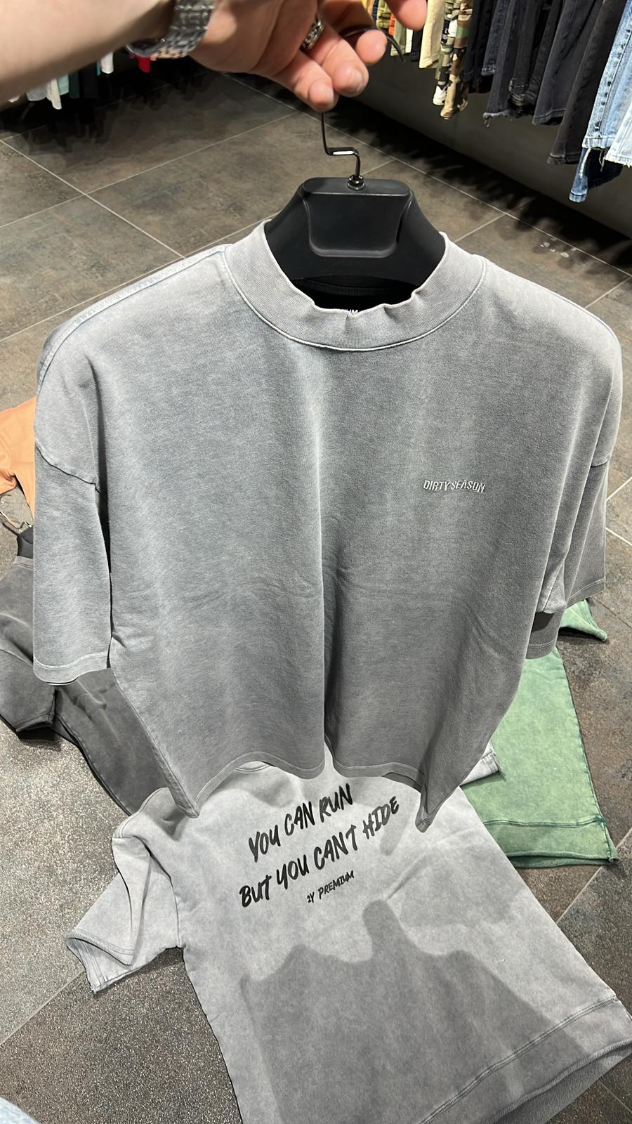 T-SHIRT OVERSIZE GREY AJ6413