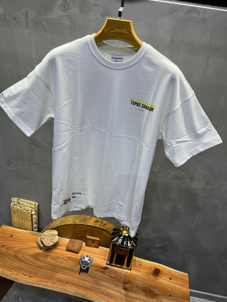 T-SHIRT OVERSIZE WHITE BRS045