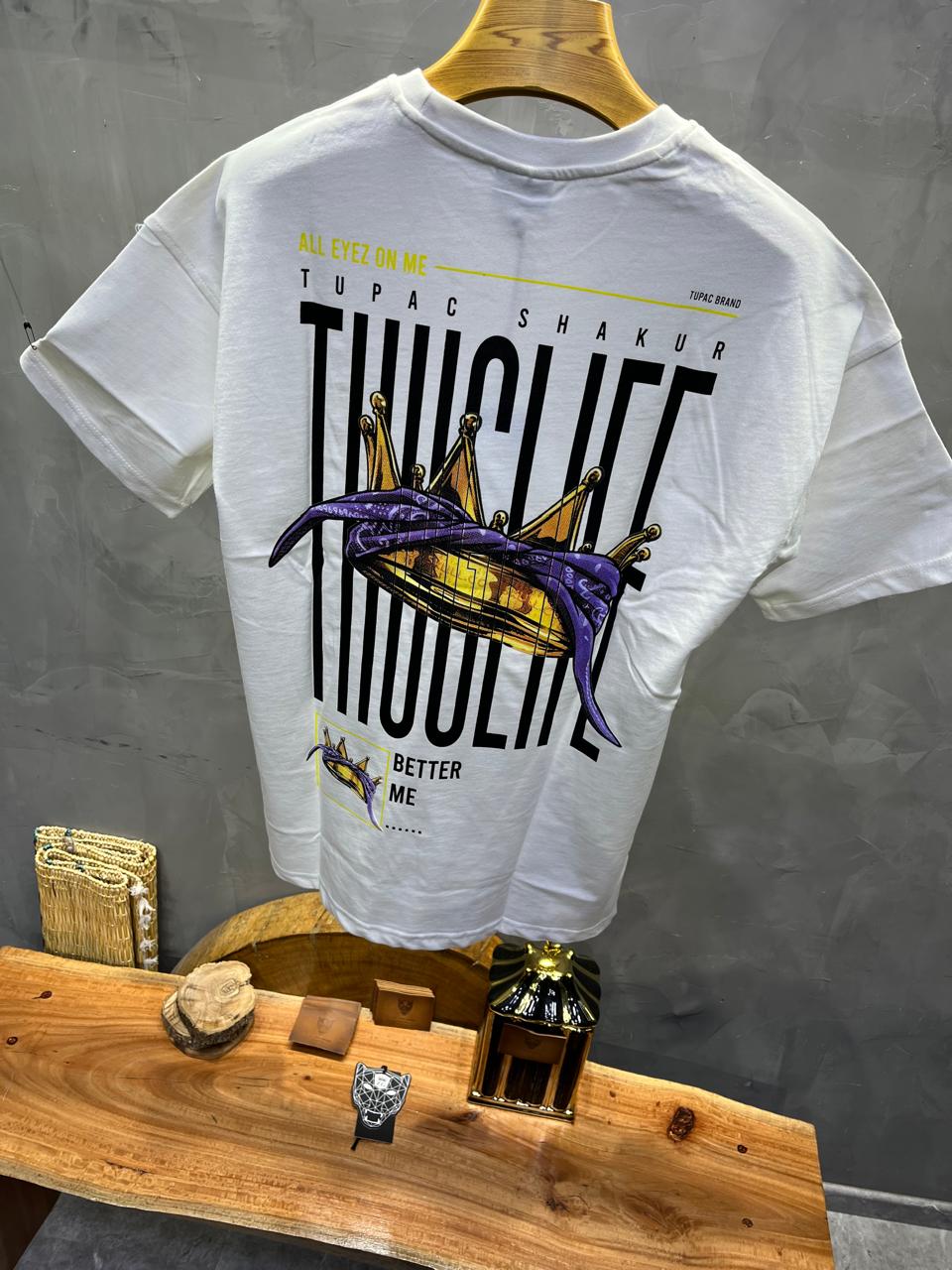 T-SHIRT OVERSIZE WHITE BRS045