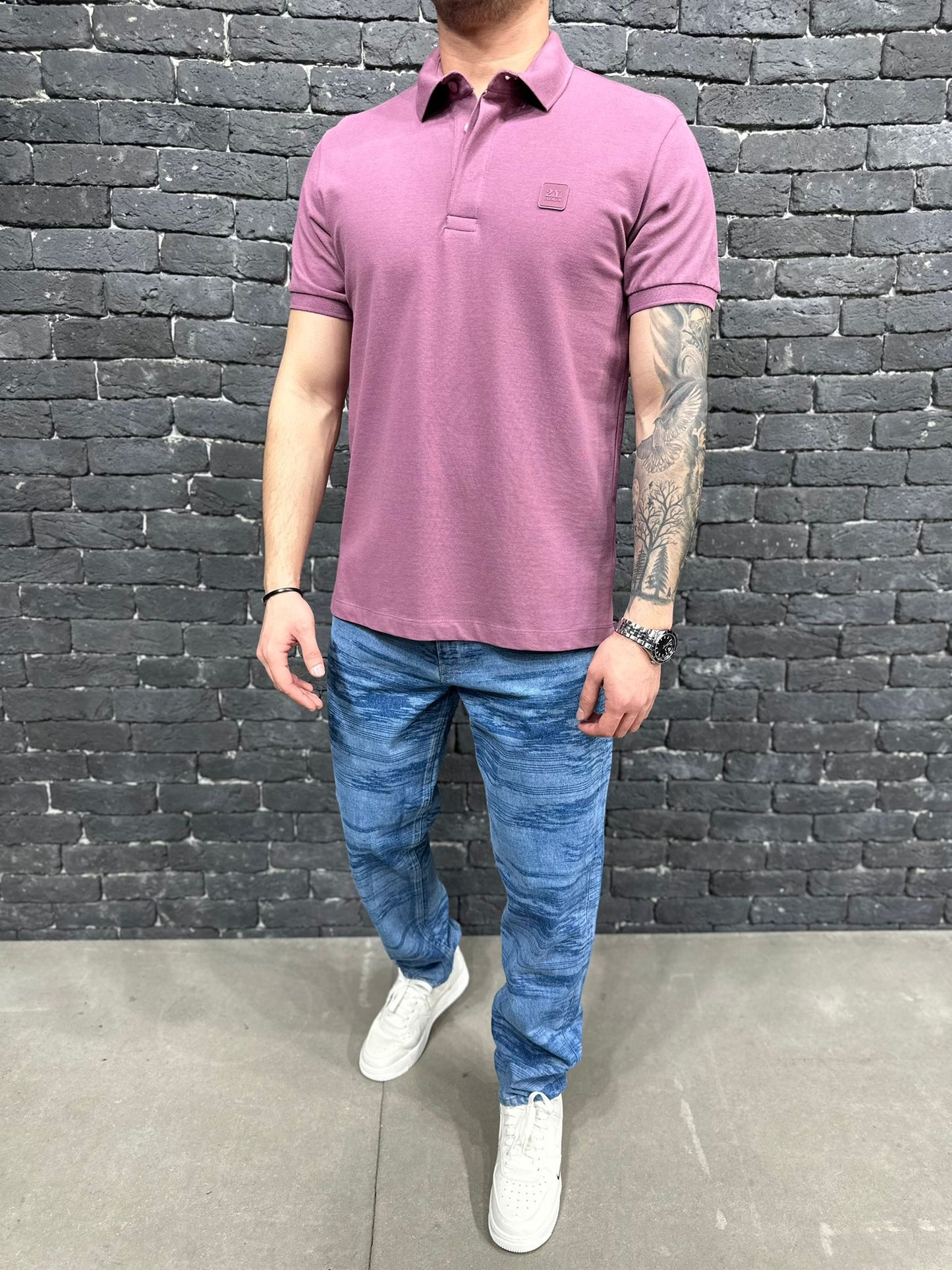POLO SIMPLE ROSE AJ63291