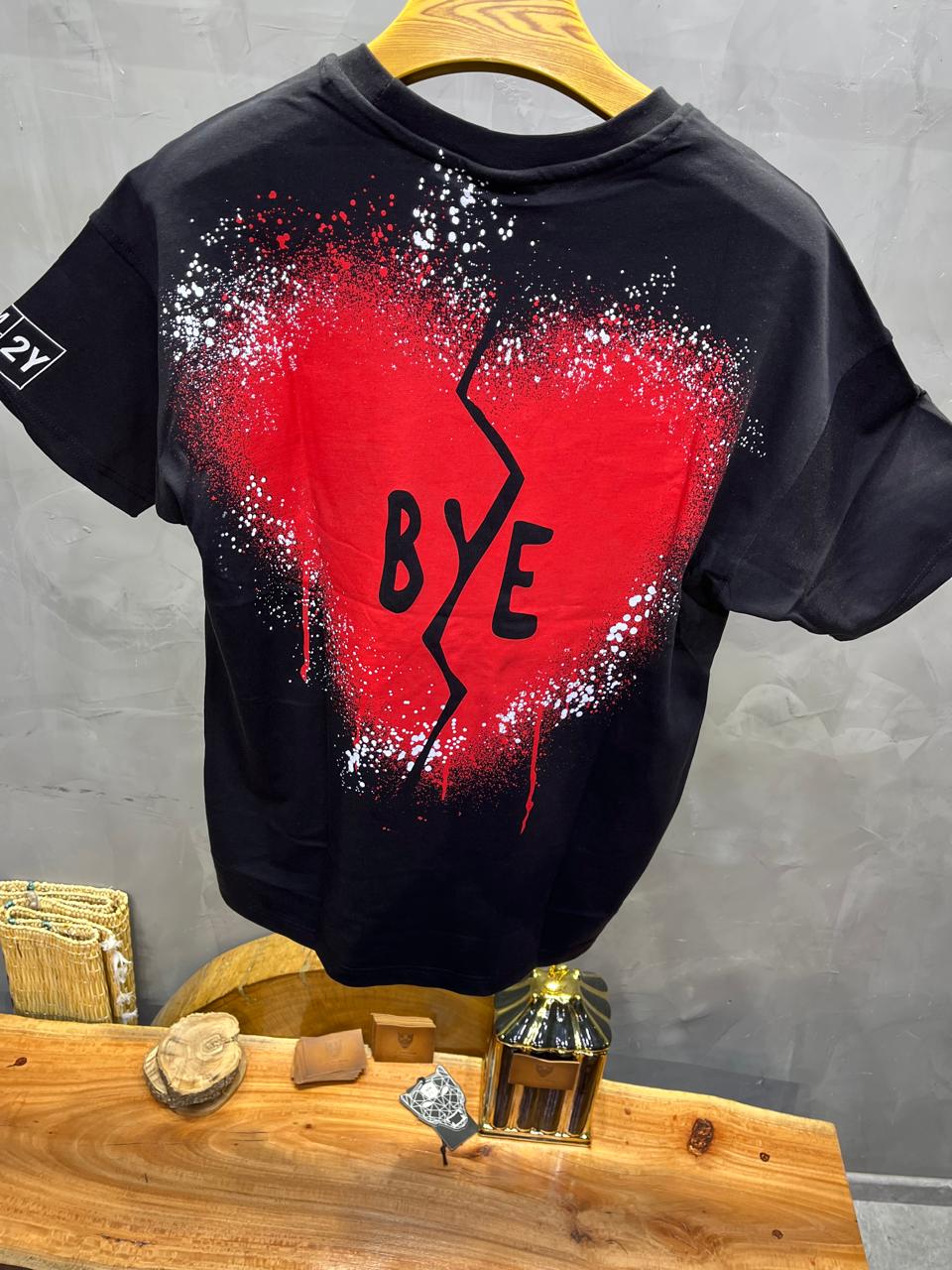 T-SHIRT OVERSIZE BLACK BRS001