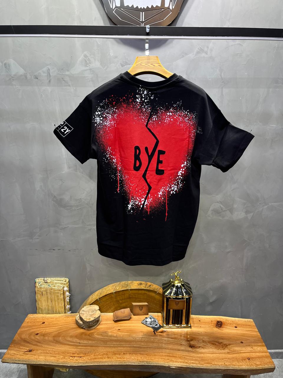 T-SHIRT OVERSIZE BLACK BRS001
