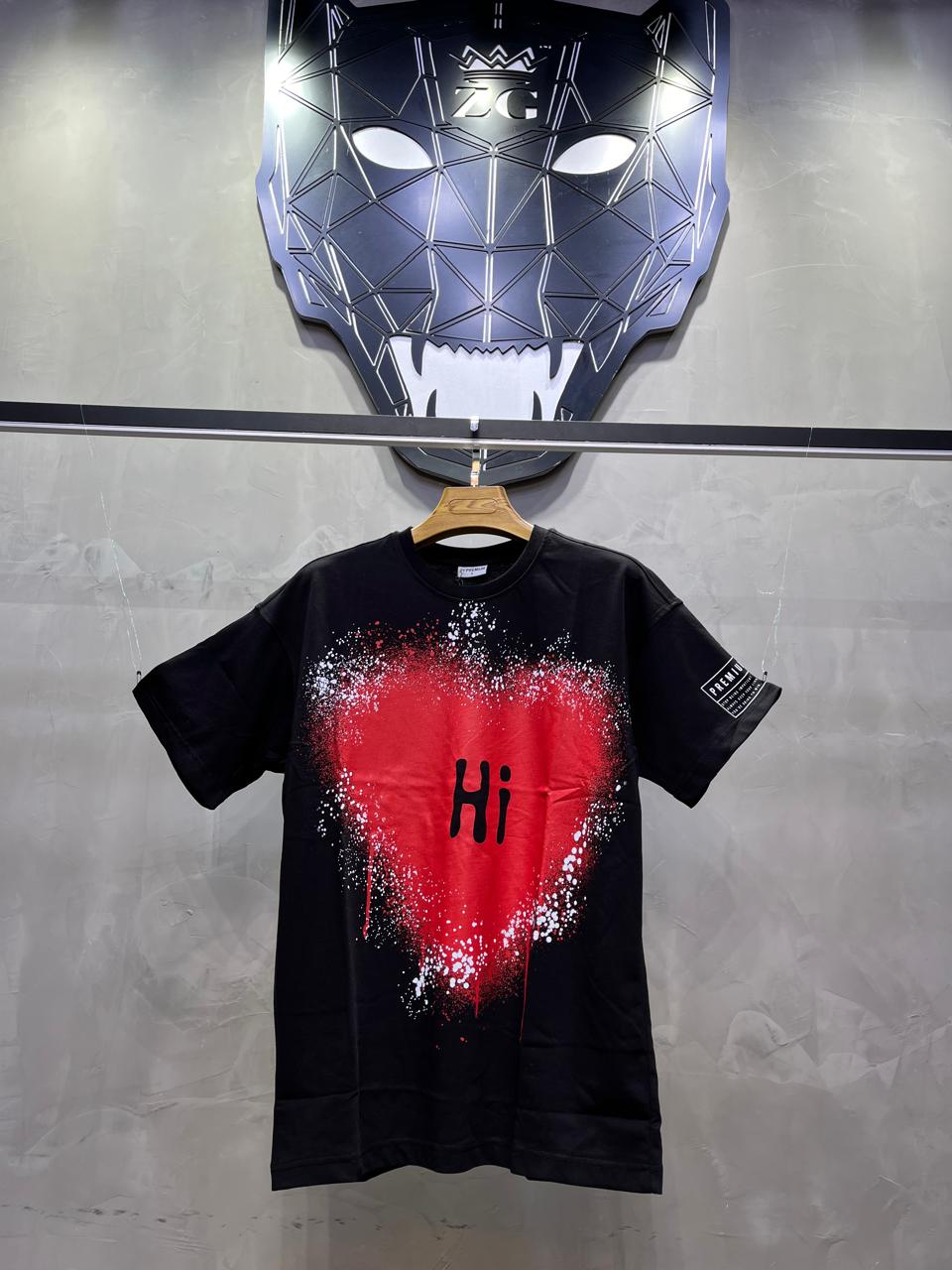 T-SHIRT OVERSIZE BLACK BRS001