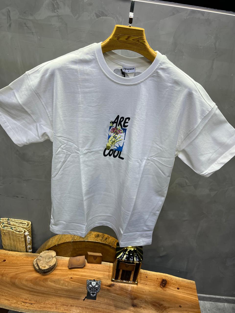 T-SHIRT OVERSIZE WHITE BRS011