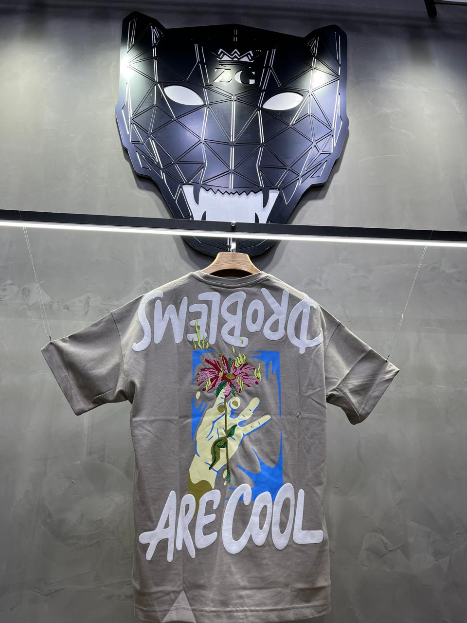 T-SHIRT OVERSIZE GREY BRS011