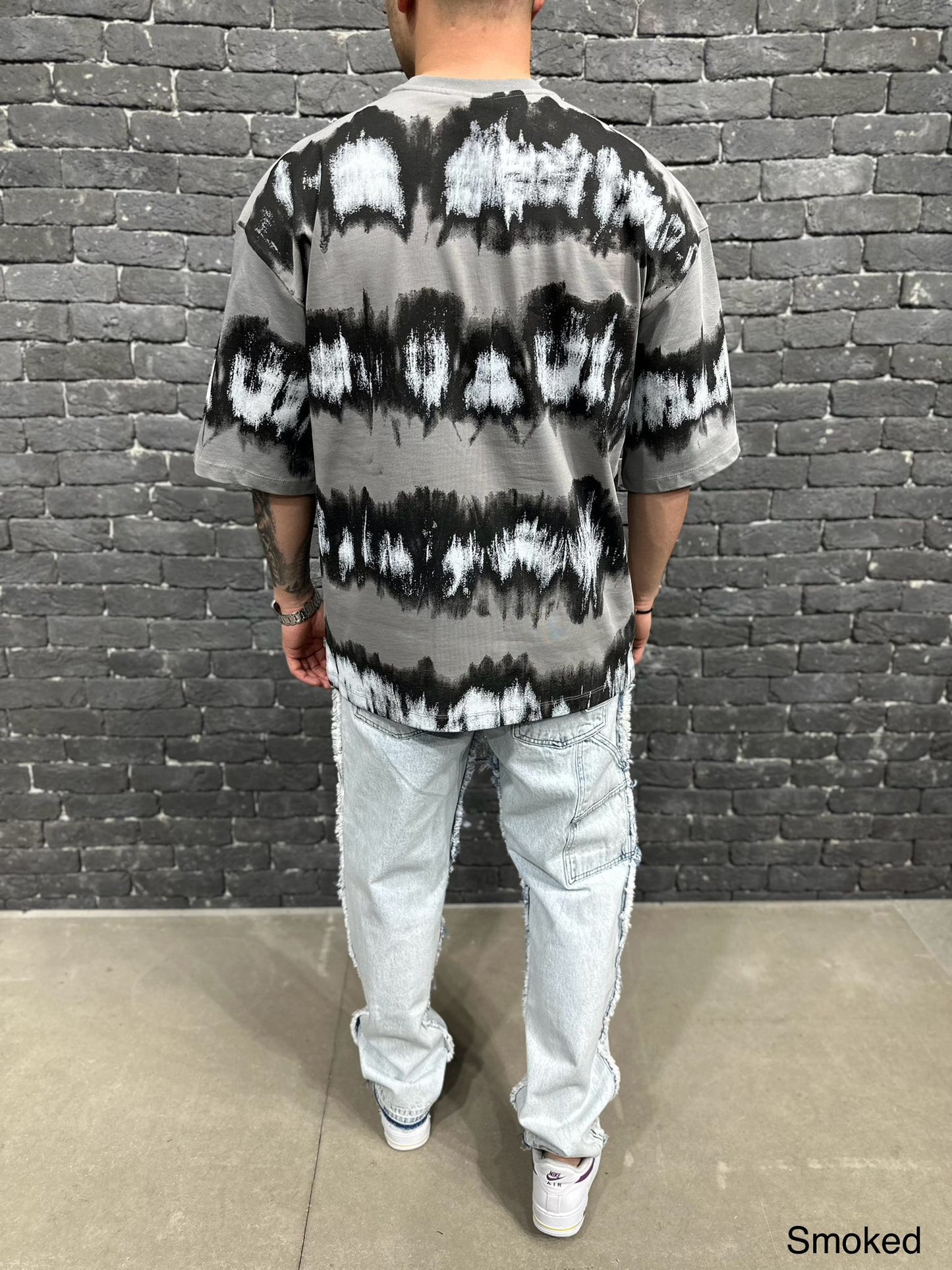 T-SHIRT OVERSIZE OFF SMOKED AJ6377