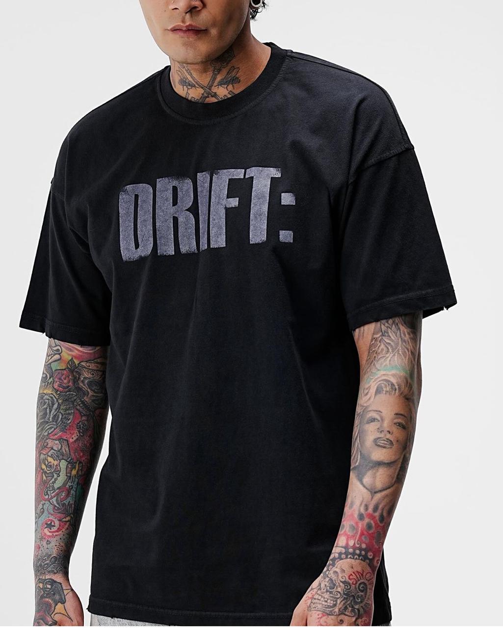 T-SHIRT OVERSIZE BLACK BRS028