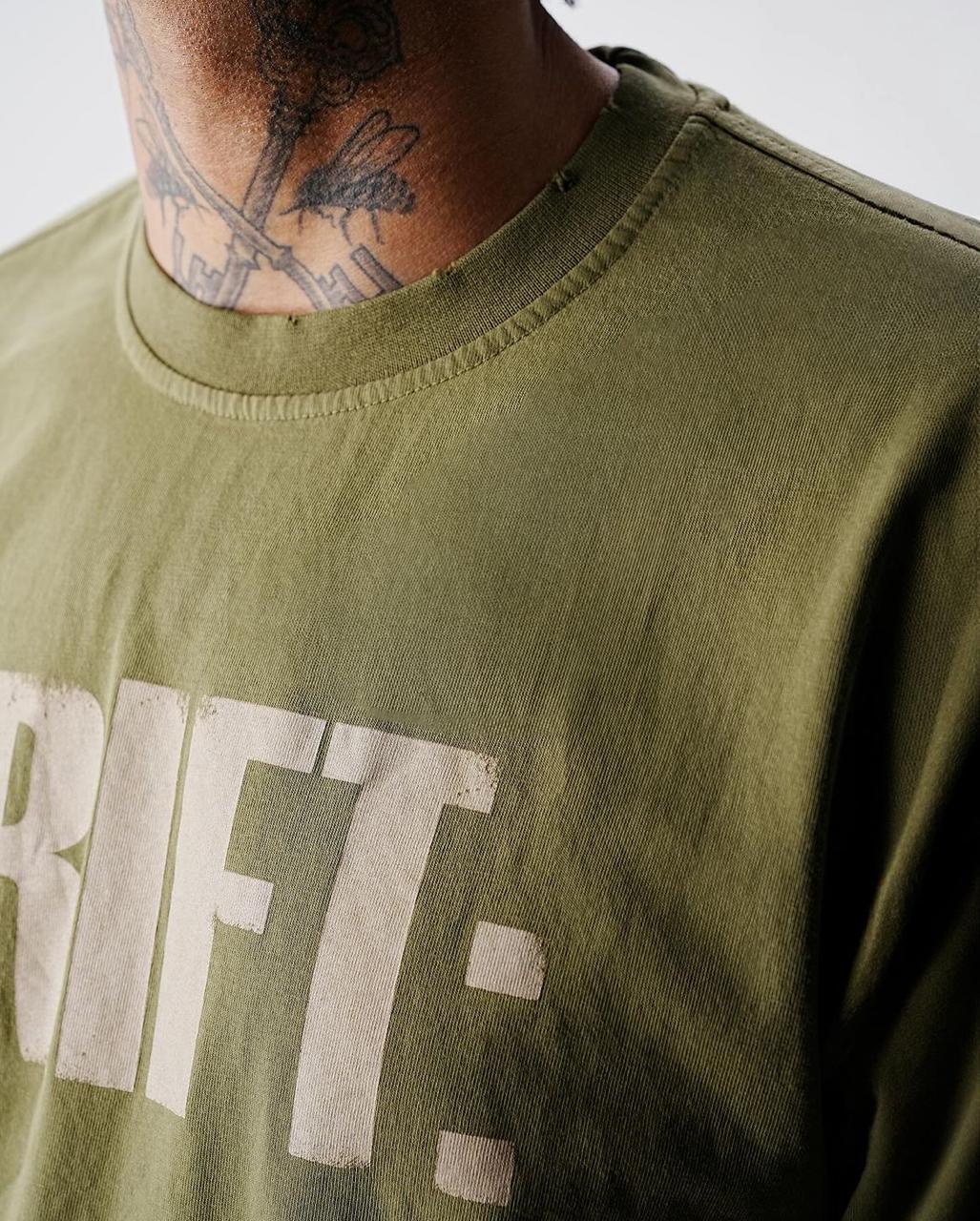 T-SHIRT OVERSIZE GREEN BRS028