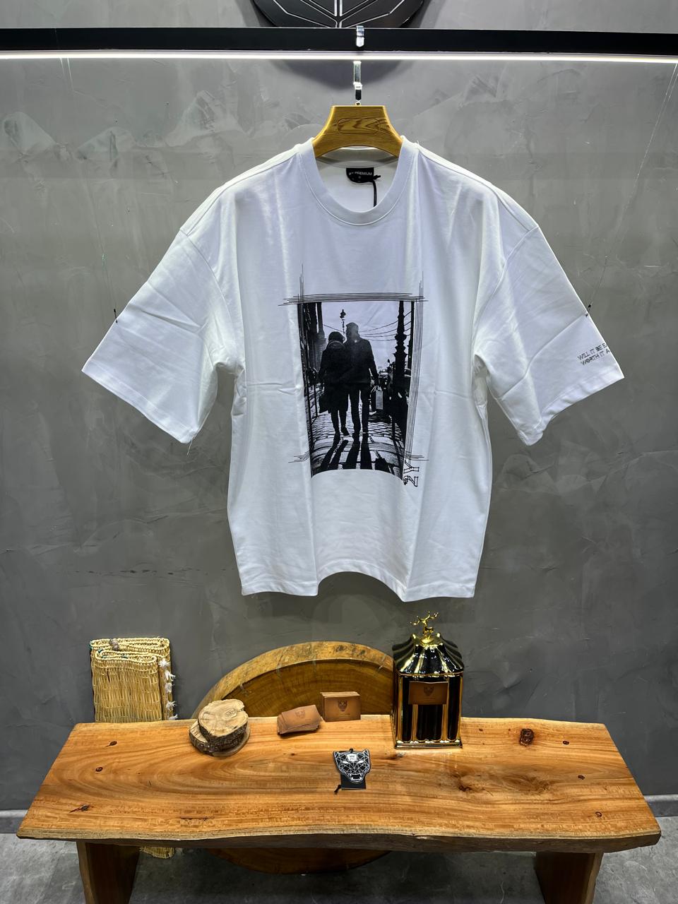 T-SHIRT OVERSIZE OFF WHITE AJ6358