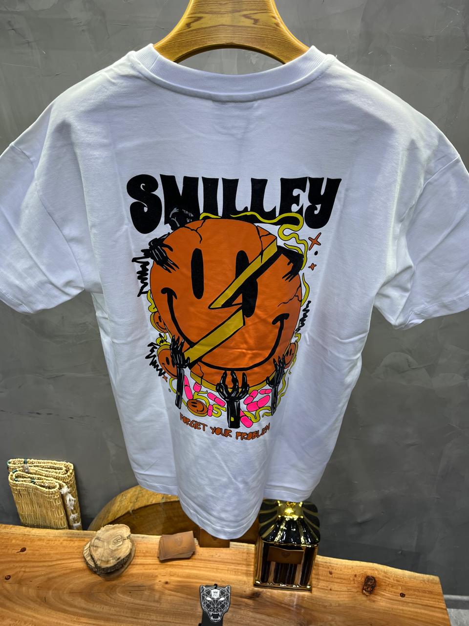 T-SHIRT OVERSIZE WHITE BUN107