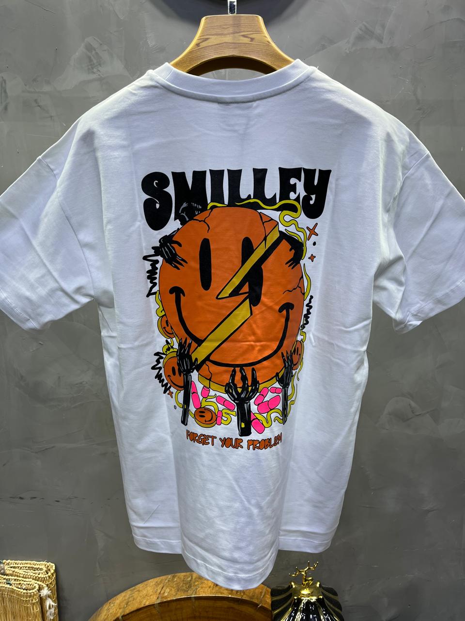 T-SHIRT OVERSIZE WHITE BUN107