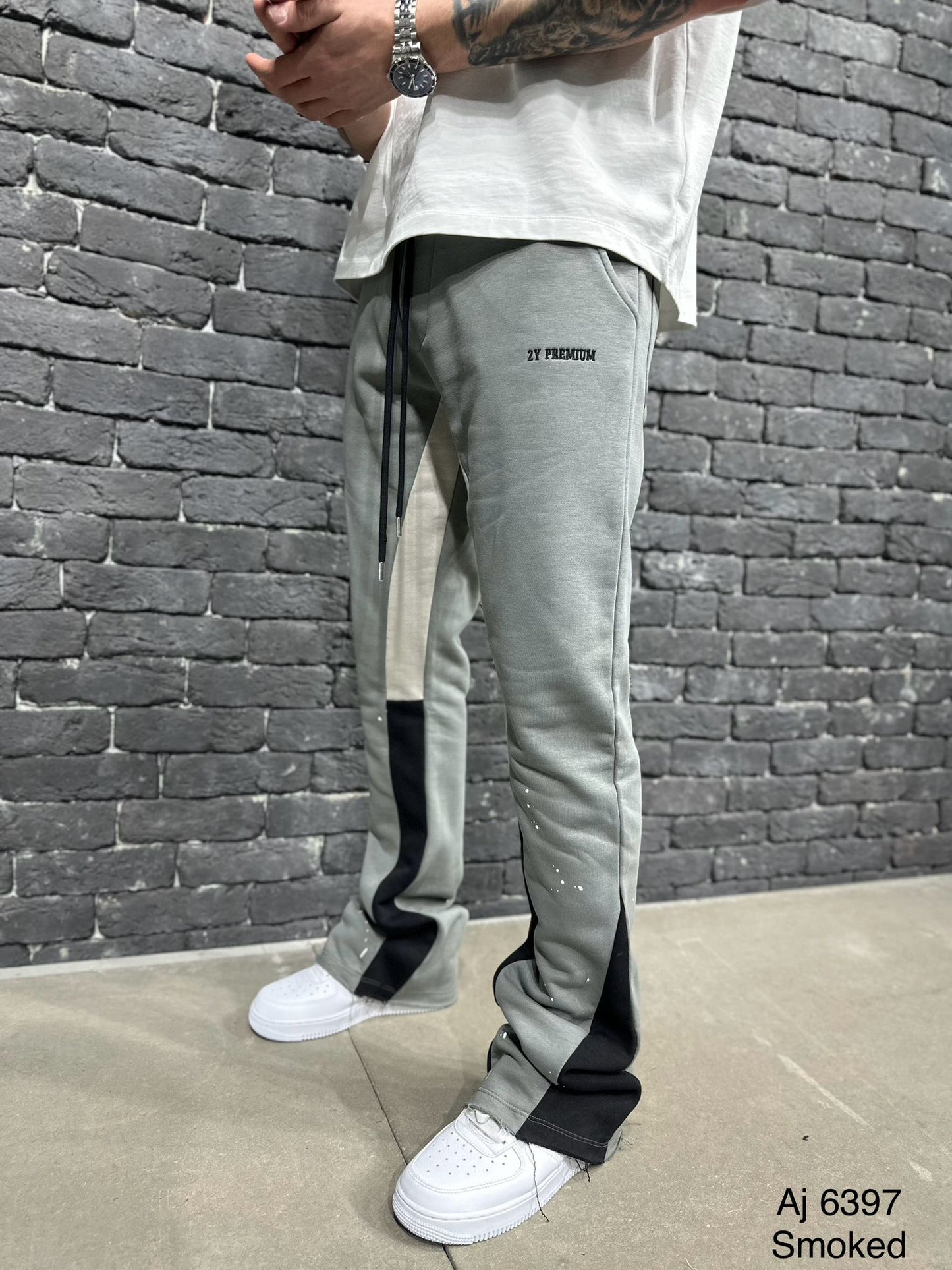 PONTALON JOGGING BAGGY SMOKED AJ6397